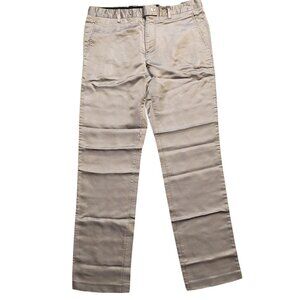Richmond X Light Gray Silver Satin Pants Slacks Trousers Sz 48 NWT